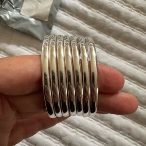 Sterling Silver Bangle Bracelet for Babies and Little Girls